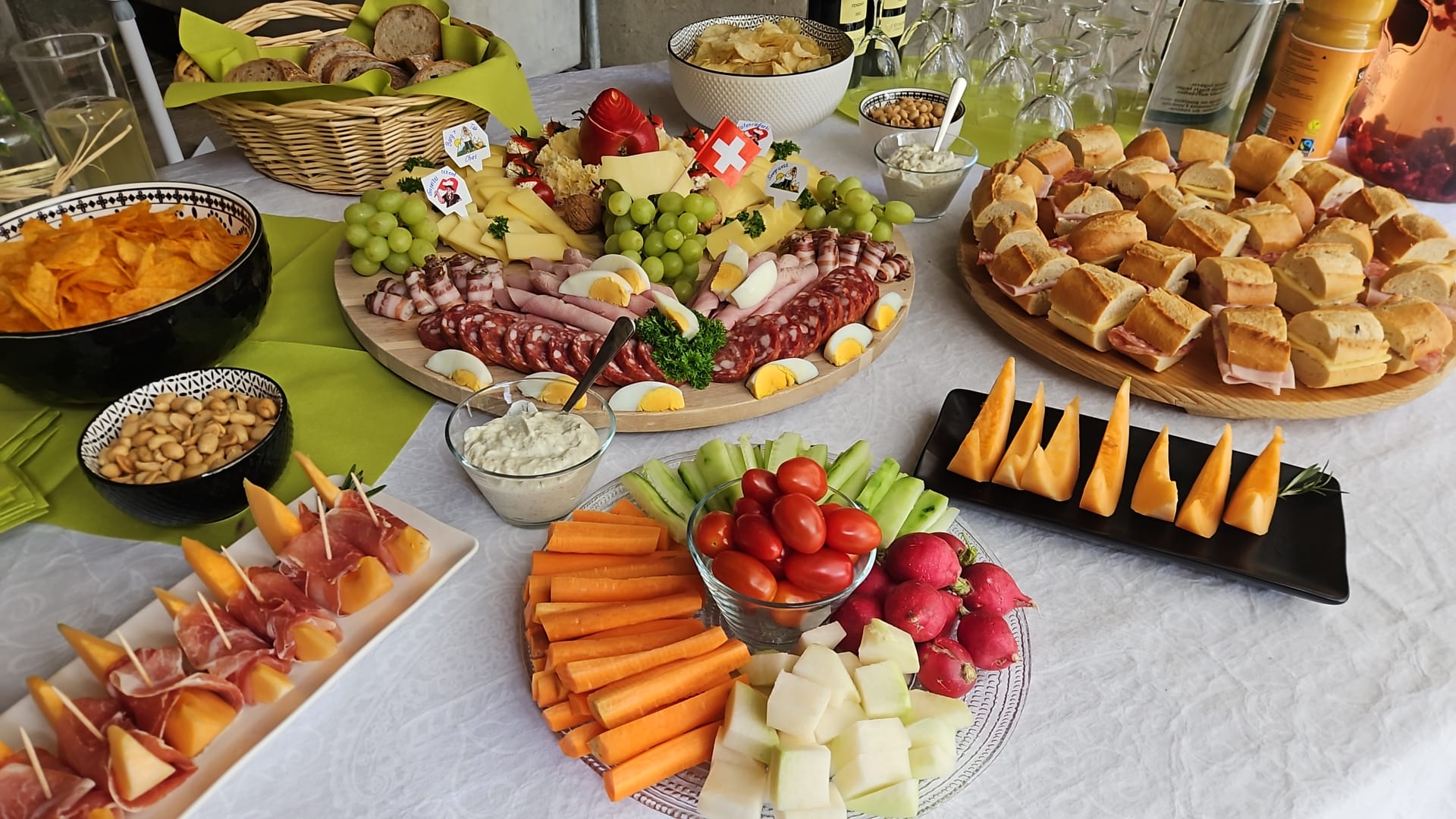 Apéro auf dem Hof Steinegg 2 Alpaka Hof Steinegg Apero
